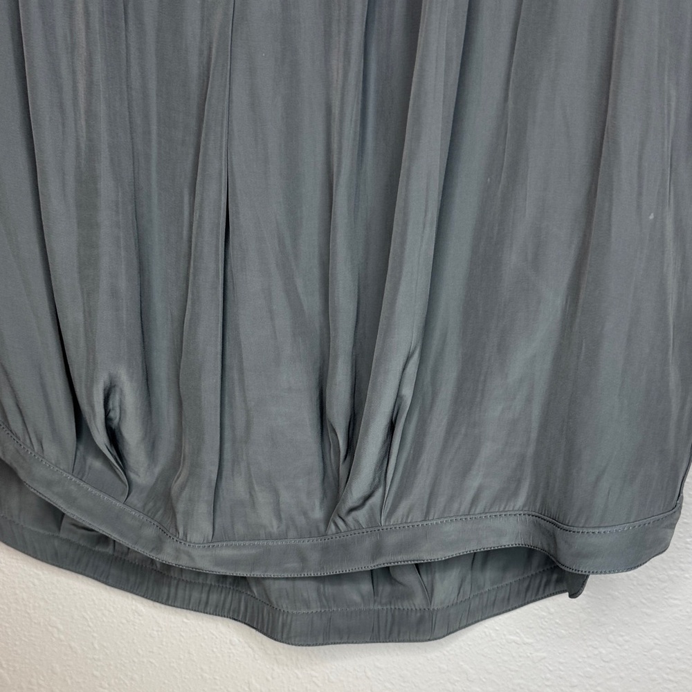 KOCH Fern Pullover Boho Crotchet Charcoal / Greige Relaxed Blouse - XS - Picture 6 of 14